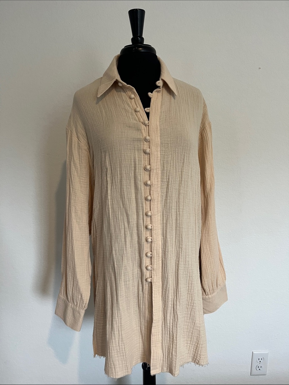 Papermoon Button-Front Shirt - Picture 2 of 15